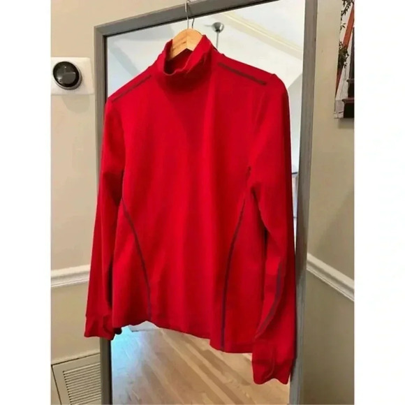 Nike Dri Fit Pullover Sweater Size‎ Large Red - Picture 1 of 3